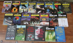MARY HIGGINS CLARK - LOT DE 21 LIVRES - LE LIVRE DE POCHE - DE 1995 à 2016 - BE - Foto 1 di 18