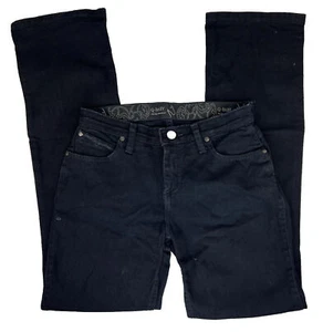 Wrangler Black Womens 3/4 X 32 Q-Baby Jeans Rodeo Show Riding Stretchy - Picture 1 of 8