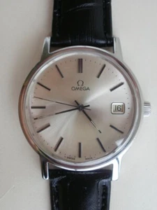 Omega cal.1030 men's steel swiss mechanical 1970-1979 vintage wrist watch - Picture 1 of 12