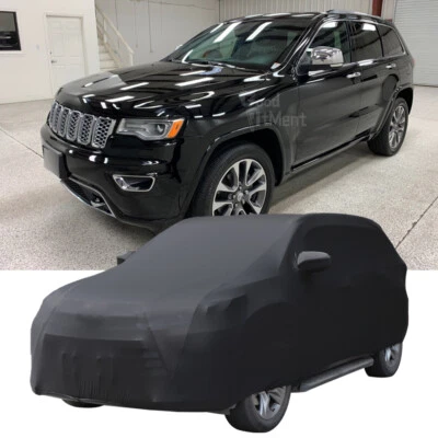 Cubierta completa para auto Jeep Grand Cherokee elástica satinada a prueba de arañazos a prueba de polvo interior Foto 1 de 4