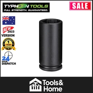Typhoon Impact Socket Deep 1/2" Drive 23mm - 72123 - Picture 1 of 2