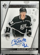 Brandt Clarke 2022-23 Upper Deck SP Authentic Future Watch Auto /999 #148