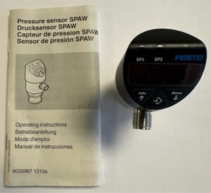 Festo Drucksensor / 0...2 bar / SPAW-P2R-G14F-2PA-M12 / 8022778 / Neu ohne OVP - Picture 1 of 9