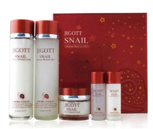 Jigott Snail Moisture 3pcs Set – Anti-Aging, Wrinkle Care, Elasticity, and Moist - Picture 1 of 4