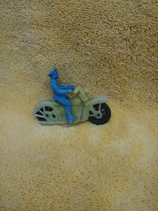 Vtg 80's Rare motorcycle Pedro Infante, Mexican Toy Plástic 3.5" - Picture 1 of 7