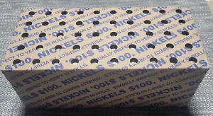 $100 VALORE FACCIALE (50 ROTOLI) JEFFERSON NICKELS SCATOLA SIGILLATA MAI APERTA E NON RICERCATA - Foto 1 di 1