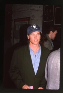 Val Kilmer Candid 1980's Premiere Event Close up Original 35mm Transparency - Picture 1 of 1