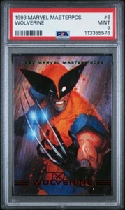 1993 Skybox Marvel Masterpiece | Wolverine #6 | PSA 9 MINT - Picture 1 of 2