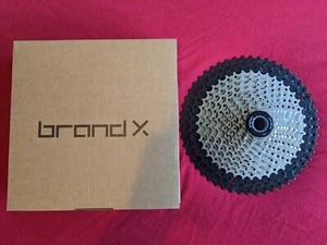 Cassette Brand-X Shimano HG 12 velocidades 11-52t compatible con SRAM Eagle PVP £90 - Imagen 1 de 10