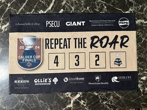 Hershey Bears Repeat The Roar Calder Cup Finals Game 6 Rally Towel - Picture 1 of 2