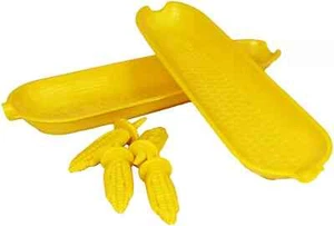 Maiskolben BBQ Spieße Tablett 6-teiliges Set Geschirr Servierhalter Zinken Gabeln UK - Bild 1 von 9