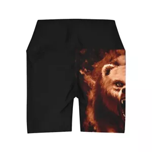 High Waisted Yoga Shorts (AOP) The Ghost of Judah Tribe - Picture 1 of 10