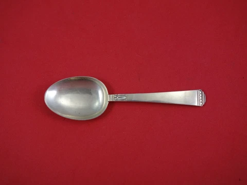 Regency by Lunt Sterling Silver Baby Spoon Original 4 1/4" Vintage Antique Cover