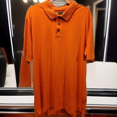 Foundry Men's Short Sleeve Polo Shirt Coral Color Size XLT - Image 1 of 4