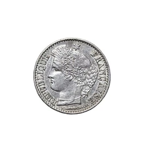 France 1851-A Silver 20 Cents Centimes KM#758.1 - Picture 1 of 2