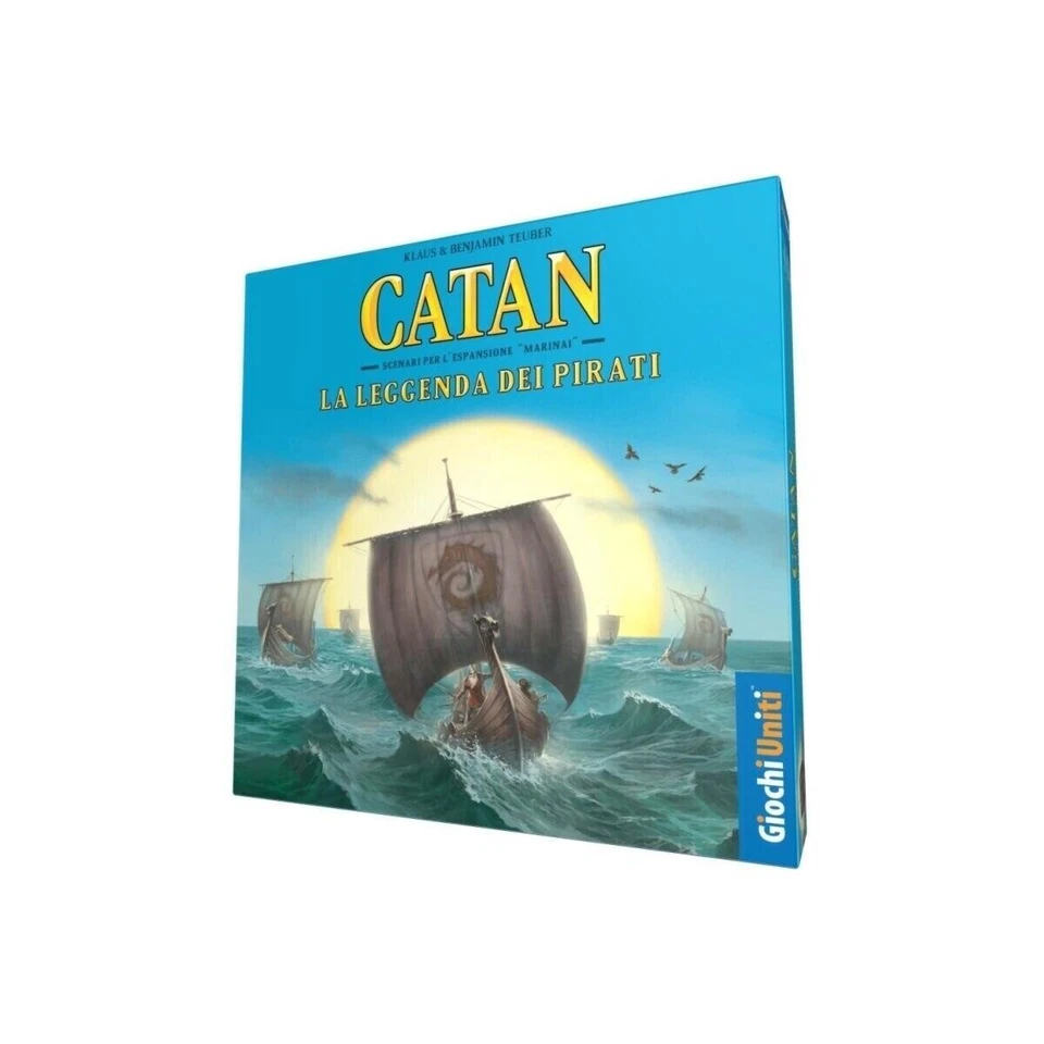 Les Colons de Catan : La Légende des Pirates - Extension Jeu de Société Italien - Photo 1/1