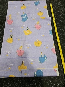 Lot of 4 Yards Dancing Princess Allover Cotton Fabric - Picture 1 of 5