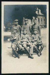 5x Echt Foto - AK 1. WK - Soldaten Einsatz im Weltkrieg - 1914-1918 - Feldpost - Picture 1 of 10