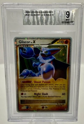 2008 Pokemon Legends Awakened #141 Gliscor Lv. X Holo Rare BGS 9 (POP 4!) - Image 1 of 2