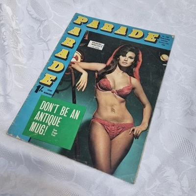 RAQUEL WELCH / VIVI KRAIK  PARADE MAGAZINE No. 166. 13th JANUARY 1968 - Image 1 of 4