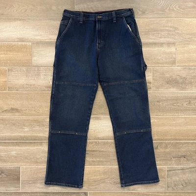 Dickies Mens Relaxed Fit Carpenter Jeans Stone Washed 34W x 32L Flex - Image 1 of 4