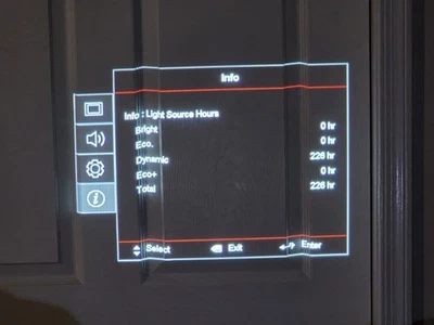 Optoma UHD35x 4K UHD Projector with HDR - Only 230 Hours On Bulb - Image 1 of 2