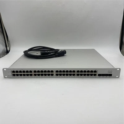 Cisco Meraki 48-Port Cloud Managed PoE Gb Switch *Unclaimed* MS220-48FP-HW - Image 1 of 4