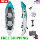 BESTWAY HYDROFORCE 2 RAPID ELITE INFLATABLE KAYAK 65142E- GREY/LIGHT BLUE