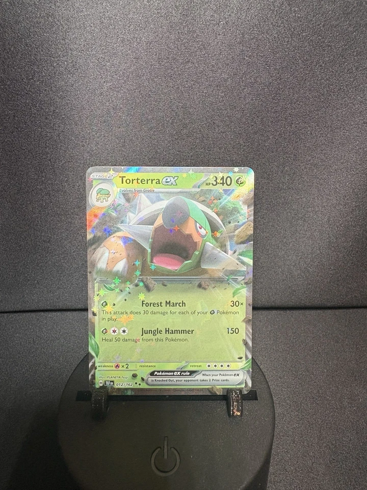 Torterra ex 012/162 Sv05: Temporal Forces Double Rare Holo - Image 1 of 2