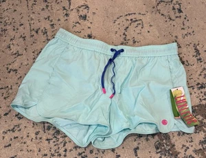 Lilly Pulitzer Shorts Luxletic Run Around Beach Resortwear Large Neu mit Etikett blau - Bild 1 von 7