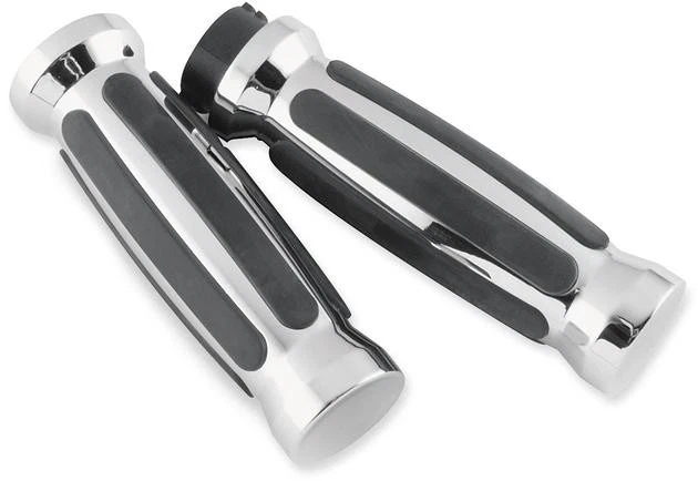 Biker's Choice Sensation Dual Throttle Grips Chrome #351114 Harley Davidson - Image 1 of 1