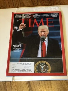 TIME MAGAZINE: January 30, 2017 - Donald Trump 45th President of the USA - Picture 1 of 2