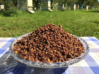 新鲜有机蜜蜂面包,天然发酵花粉,Perga,2x500g.,2024 季节 — 第 1/4 张图片