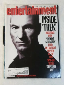 Entertainment Weekly Magazine No 108 March 1992 Patrick Stewart Star Trek Nine - Picture 1 of 6