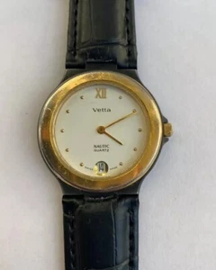 2000s Women's Vetta Nautic Swiss Made Quartz Date 7 Jewels 30mm Watch - Picture 1 of 13