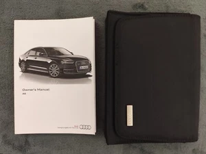 GENUINE AUDI A6 S6 2014-2018 OWNERS MANUAL HANDBOOK AUDIO WALLET PACK C-985 - Picture 1 of 4