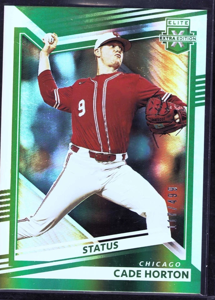 2022 Panini Elite Extra Edition - #7 Cade Horton /499 (RC) - Image 1 of 1