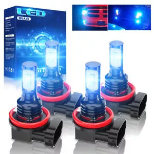For Ford Transit Connect 2014-2022 4X Blue LED Headlight Bulbs Kit High Low Beam - Picture 1 of 13