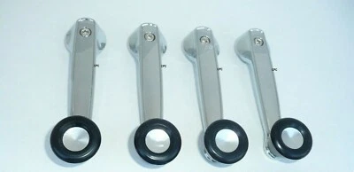 1968-74 Cuda Challenger Dart GTX Mopar Window Crank Handle Set (4)  - Image 1 of 2
