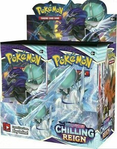 Pokemon Chilling Reign Booster Box - Brand New and Sealed! Ships Now! 