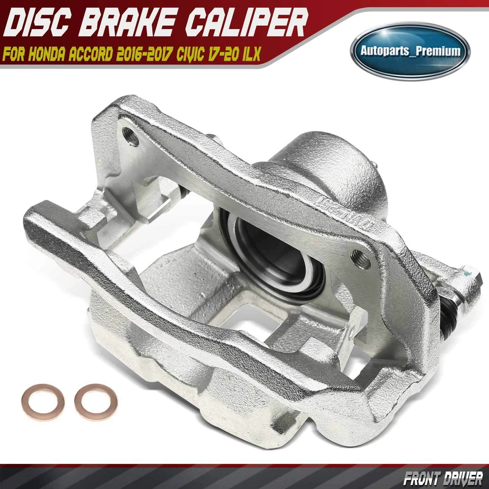 Pinza de freno de disco delantera izquierda izquierda para Honda Accord 2016-2017 ILX 2019-2022 Civic Foto 1 de 4