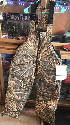 Remington camouflage insulated BiB Overalls Mens Lg NWT W/ Front & Leg Zipper - Image 1 of 4