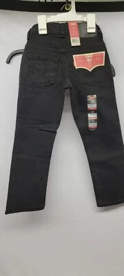 Jeans ajustados elásticos negros o tostados Levi's Boy's 511 Foto 1 de 4