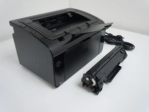 HP LaserJet Pro P1109w Laserdrucker (wenig 4.306 Seiten) mit Original 85A Toner *WLAN - Bild 1 von 4