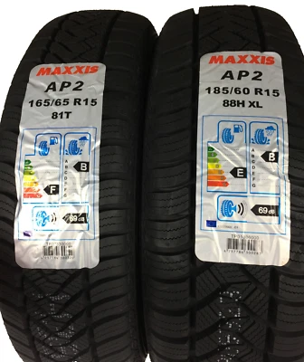 Renault Twingo III Ganzjahresreifen Maxxis Allwetterreifen 165 65 / 185 60 R15 - Bild 1 von 4