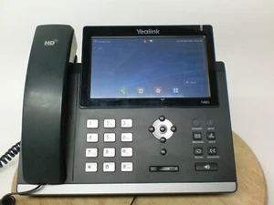 Yealink T48G Ultra-Elegant Touch Screen 7" IP Phone POE 16 Lines - Has Password - Photo 1/6