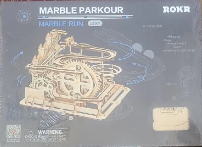 ROKR Marble Parkour LG501 - Wooden 3D Model - Marble Run - BRAND NEW - Image 1 of 4