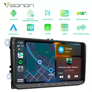 Eonon VWA12S Android 13 6+64 Car Stereo Radio GPS for VW Golf Tiguan Polo Passat - Picture 1 of 23