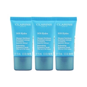 CLARINS SOS Hydra Refreshing Hydration Mask 15ml x 3 = 45ml - Picture 1 of 4