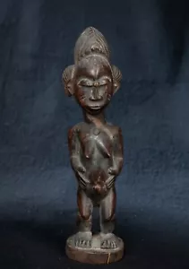 Baule, Female Ancestor Figure, Ivory Coast, West African Tribal Art. - Picture 1 of 8